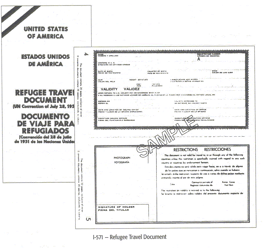 Types of USCIS Documents 448-01-50-55-35